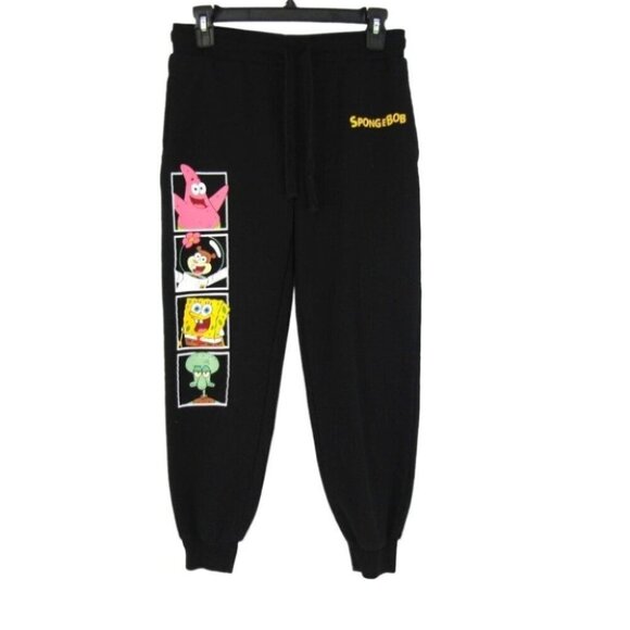 Nickelodeon SpongeBob SquarePants Womens Fleece Jogger Sweatpants Size XS 1 - Picture 1 of 10
